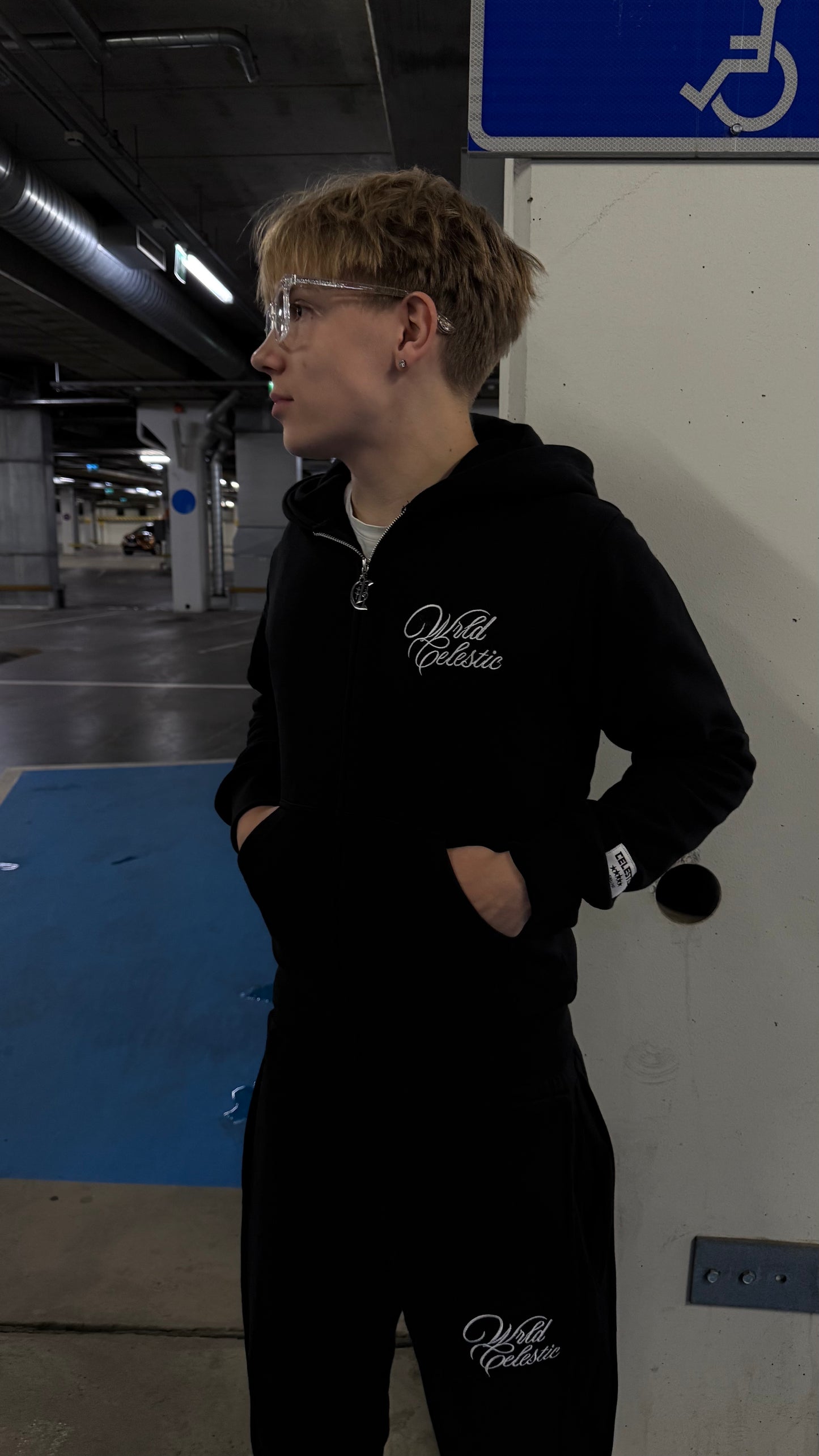 CELESTIC® Black "Basic" Tracksuit CELESTIC®