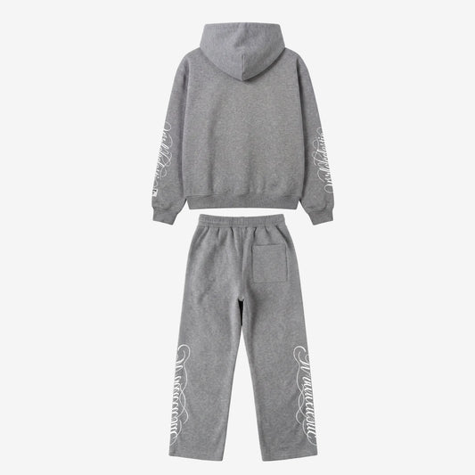 Grey Script Tracksuit