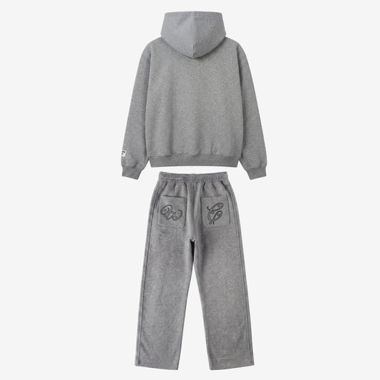 Grey Outline Tracksuit