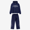 NAVY BLUE SCRIPT TRACKSUIT