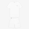 White "Basic" Summer Set