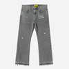 Grey Flared Jeans