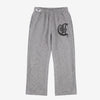 Grey Zipper Flared Pants