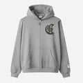 Grey Zipper Hoodie