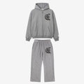 Grey Zipper Tracksuit