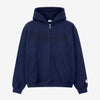 Navy Blue Outline Hoodie