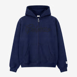 Navy Blue Outline Hoodie