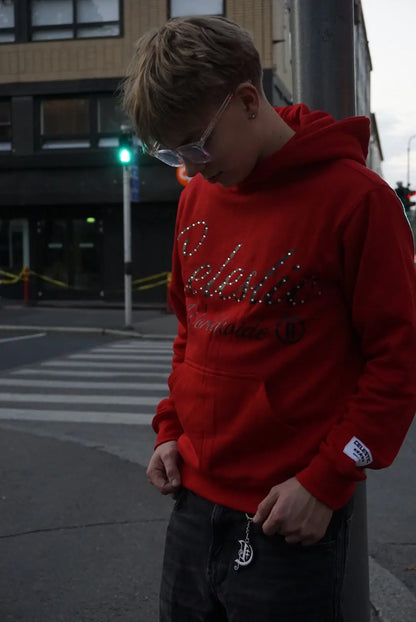 CELESTIC® Red Gemstone Hoodie CELESTIC®