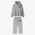 Grey Zipper Tracksuit
