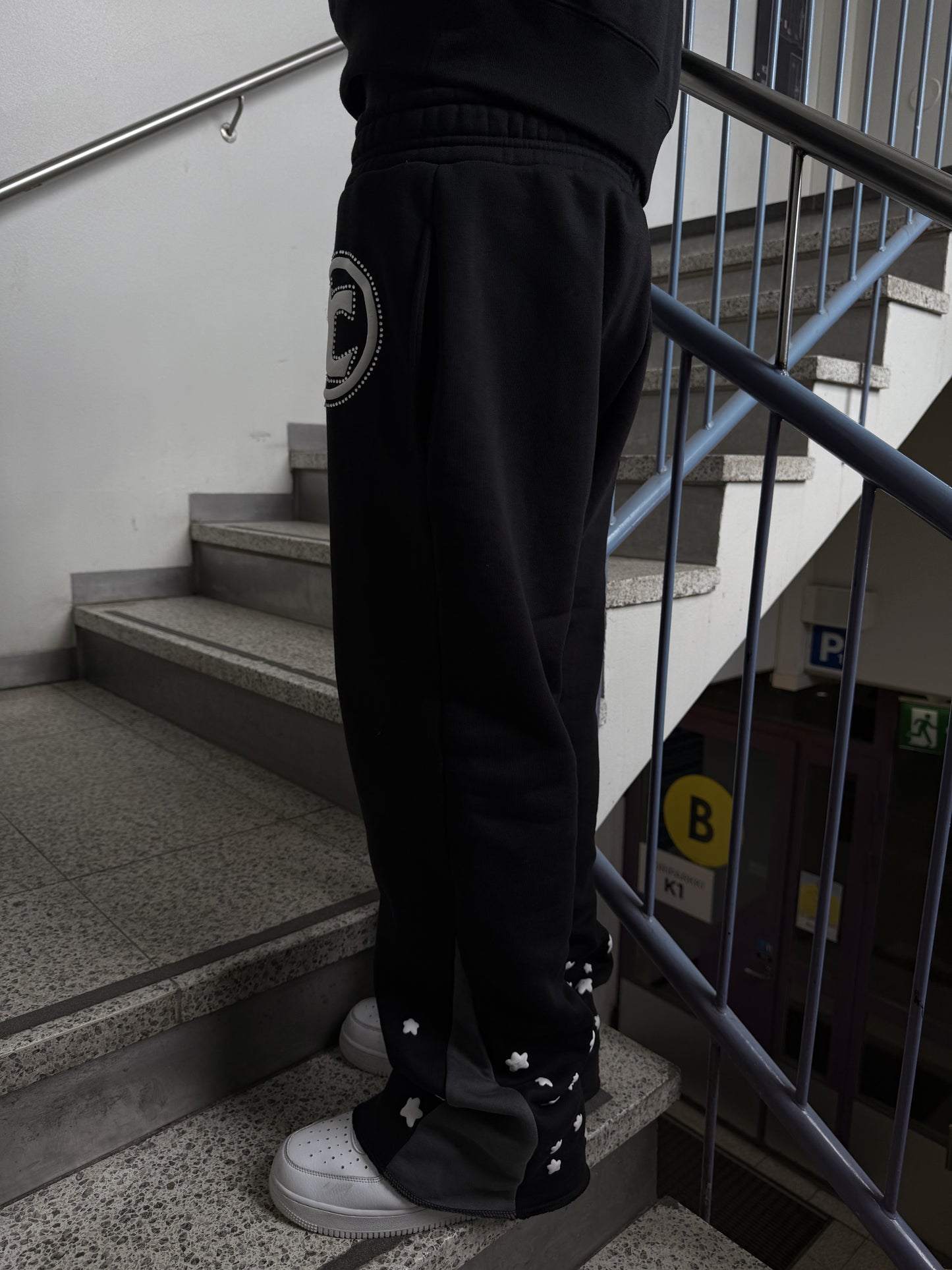 CELESTIC® Black Flared Pants