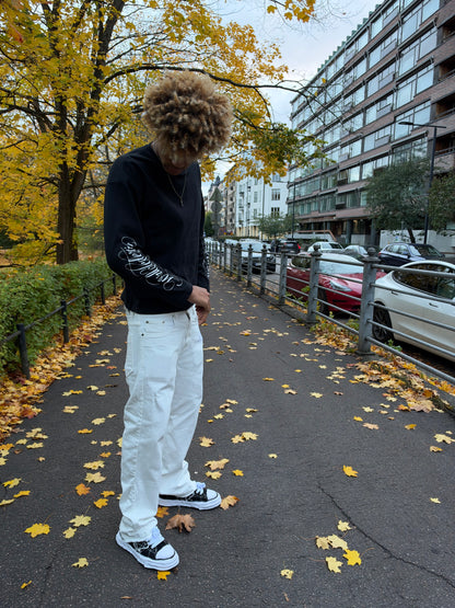 BLACK SCRIPT LONGSLEEVE