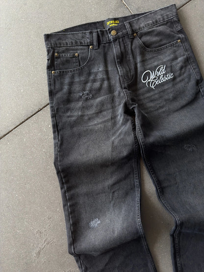 CELESTIC® Black Flared Jeans CELESTIC®