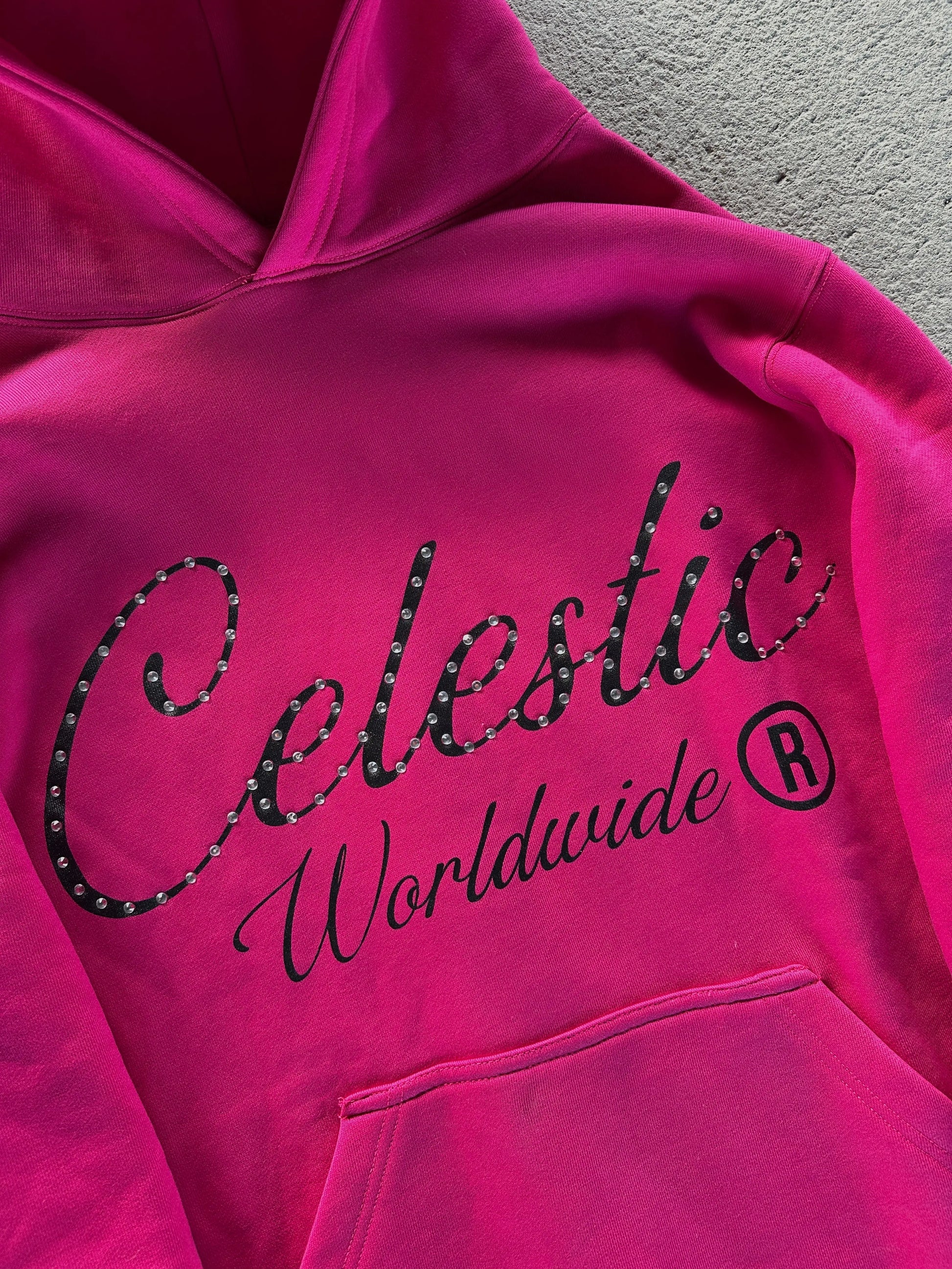 CELESTIC® Pink Gemstone Hoodie CELESTIC®
