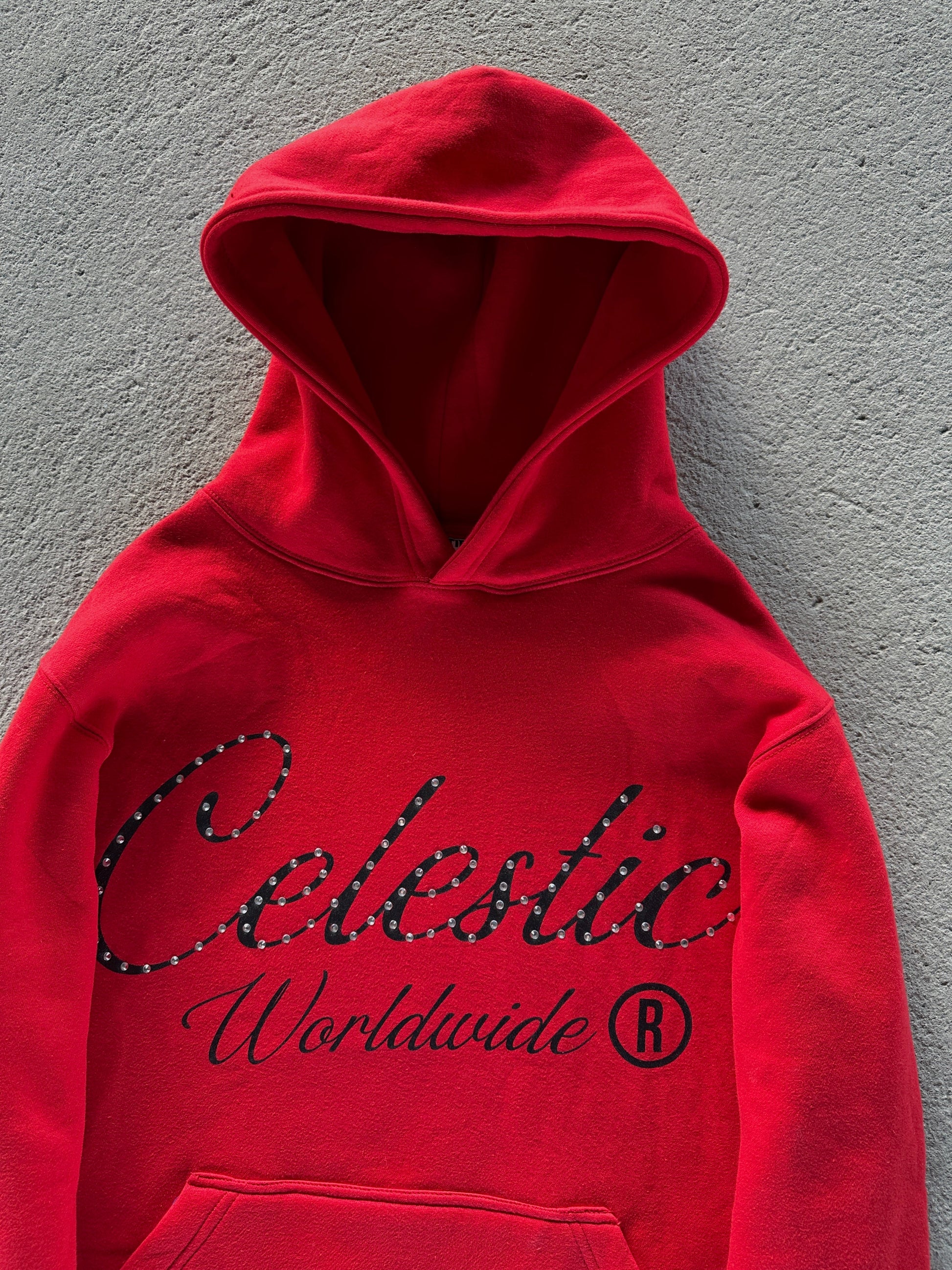 CELESTIC® Red Gemstone Hoodie CELESTIC®