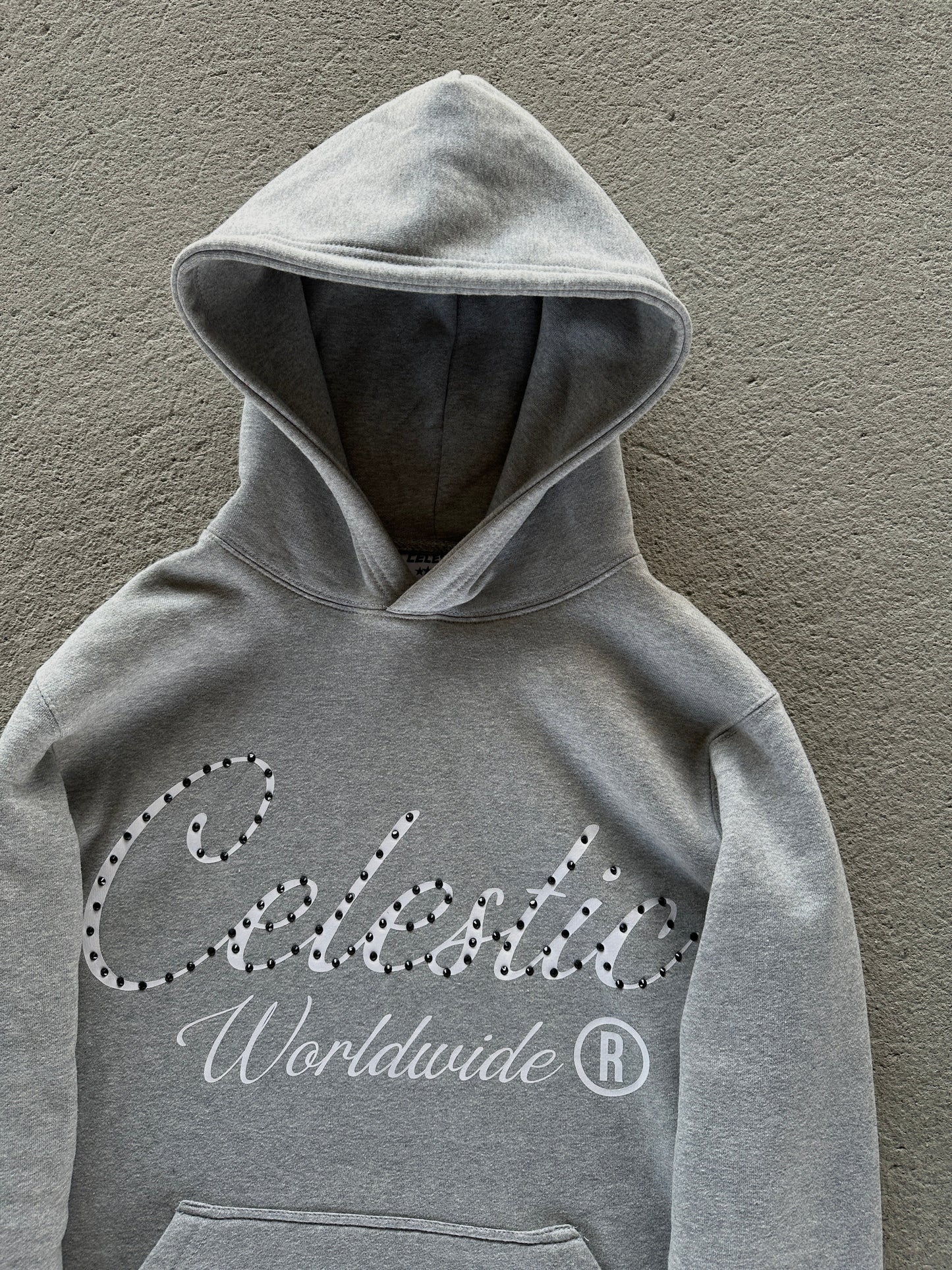 CELESTIC® Grey Gemstone Hoodie CELESTIC®