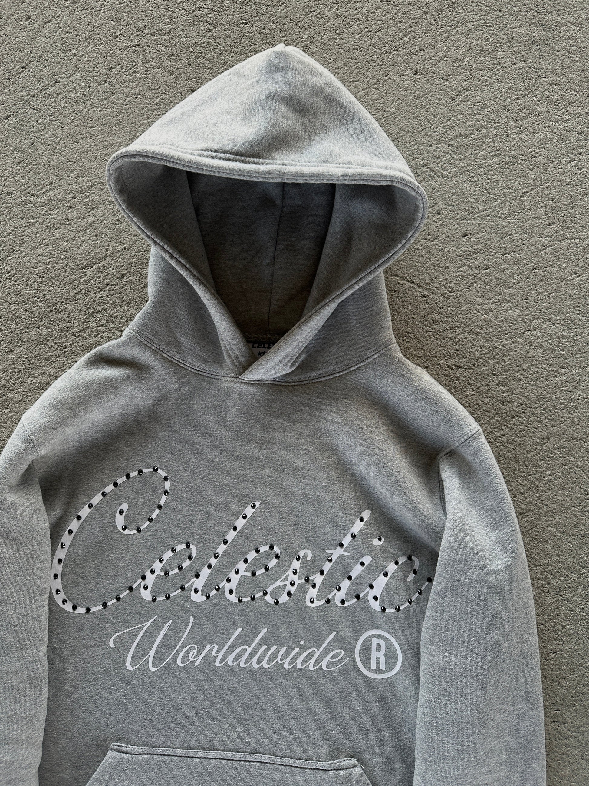 CELESTIC® Grey Gemstone Hoodie CELESTIC®