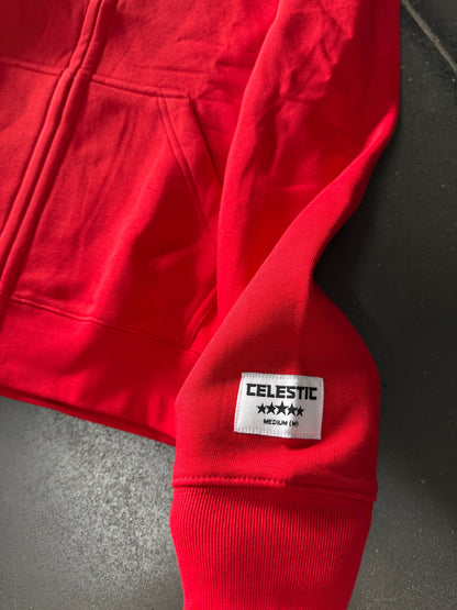 CELESTIC® Red "Basic" Hoodies CELESTIC®