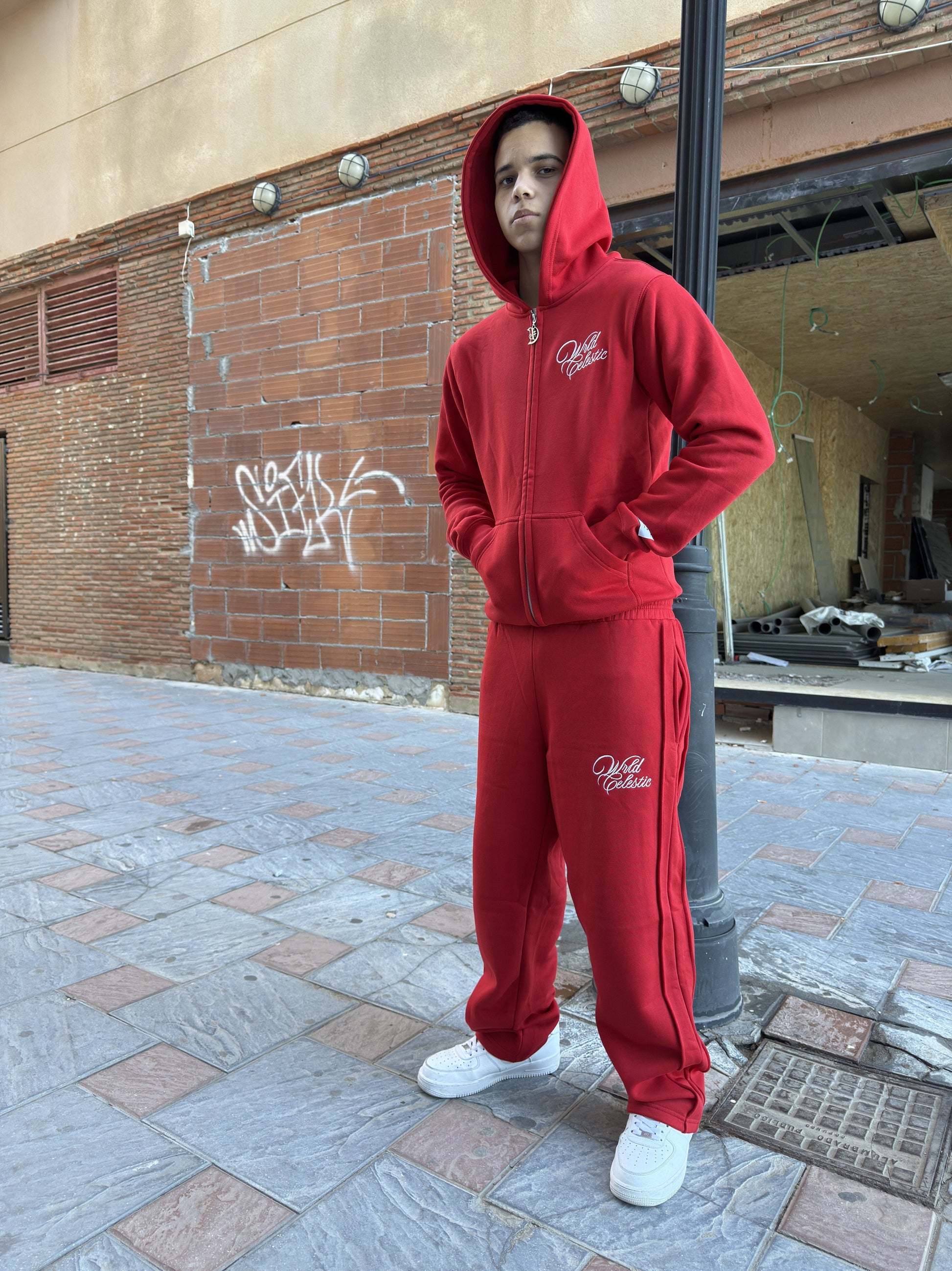 CELESTIC® Red "Basic" Tracksuit CELESTIC®