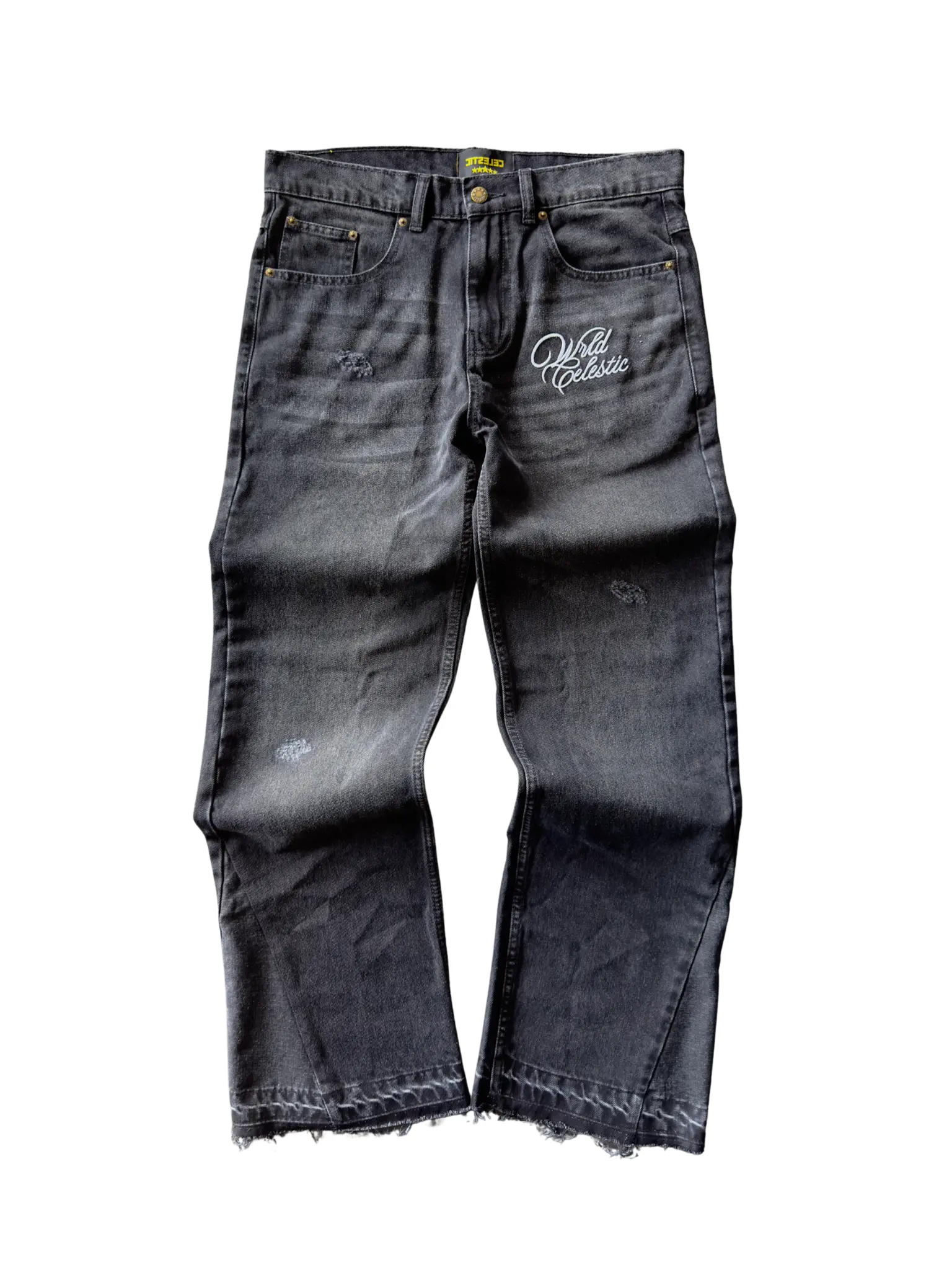 CELESTIC® Black Flared Jeans CELESTIC®