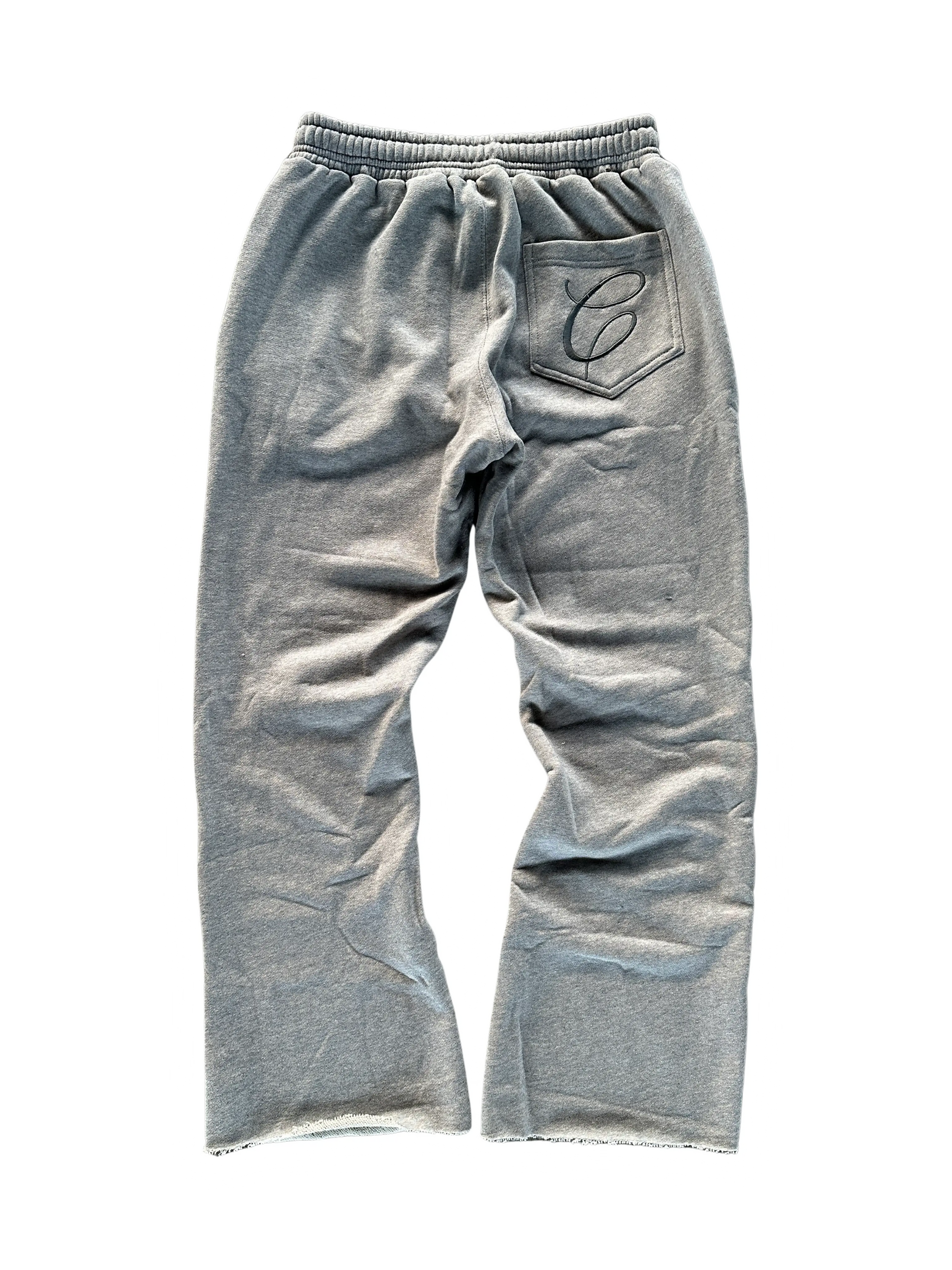 CELESTIC® Grey Zipper Flared Pants CELESTIC®