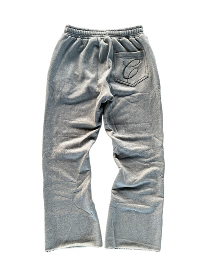 CELESTIC® Grey Zipper Flared Pants CELESTIC®