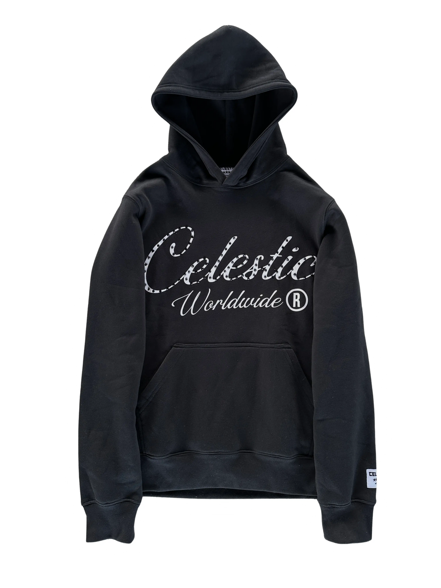 CELESTIC® Black Gemstone Hoodie CELESTIC®