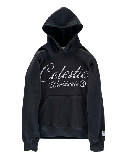 CELESTIC® Black Gemstone Hoodie CELESTIC®