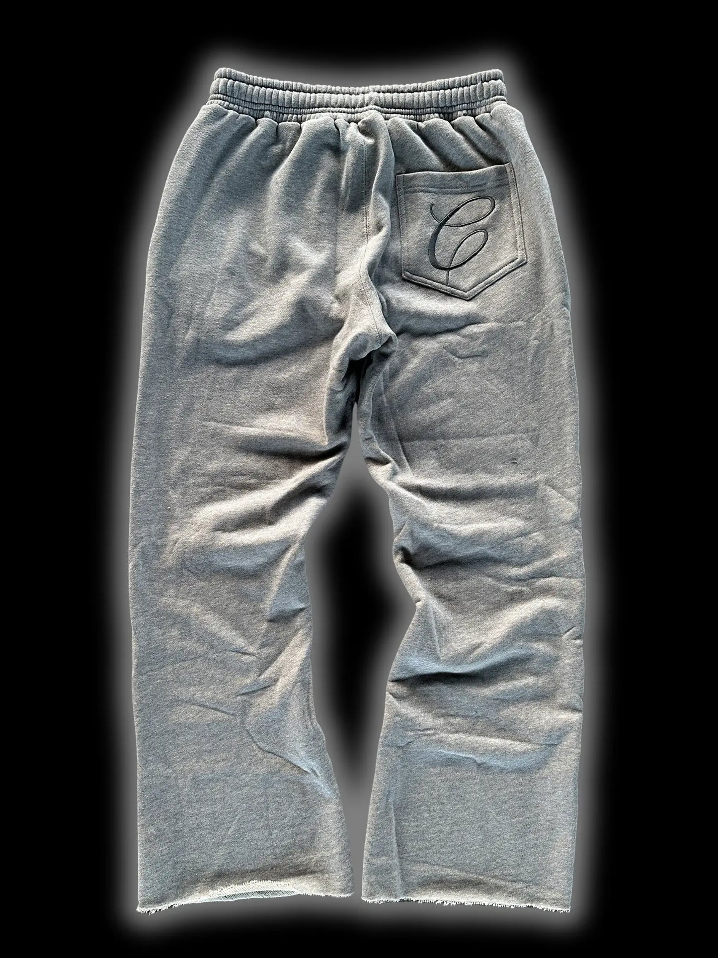 CELESTIC® Grey Zipper Flared Pants CELESTIC®