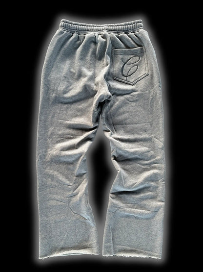 CELESTIC® Grey Zipper Flared Pants CELESTIC®