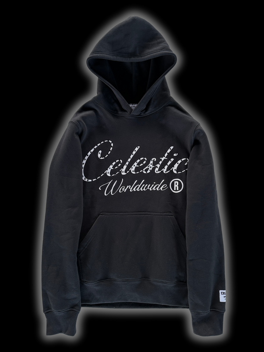 CELESTIC® Black Gemstone Hoodie