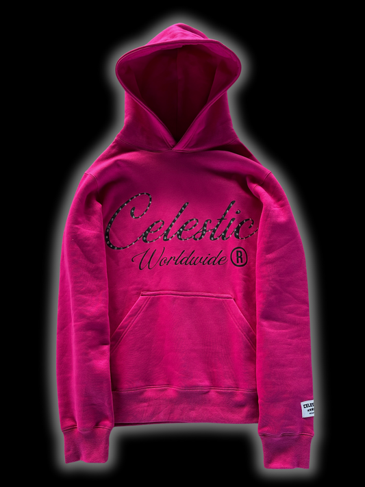 CELESTIC® Pink Gemstone Hoodie