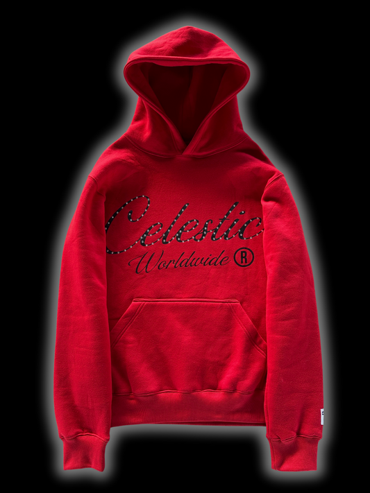 CELESTIC® Red Gemstone Hoodie