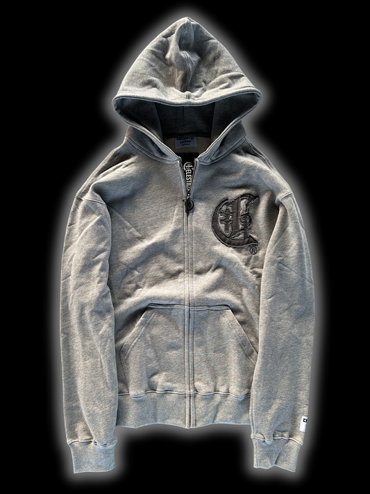 CELESTIC® Grey Zipper Hoodie
