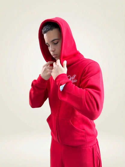 Red "Basic" Tracksuit