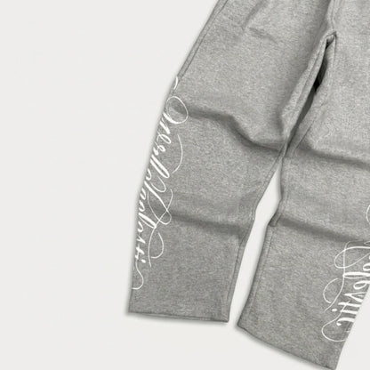 Grey Script Tracksuit