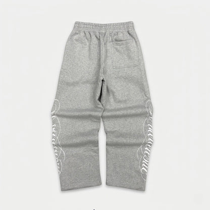 Grey Script Tracksuit