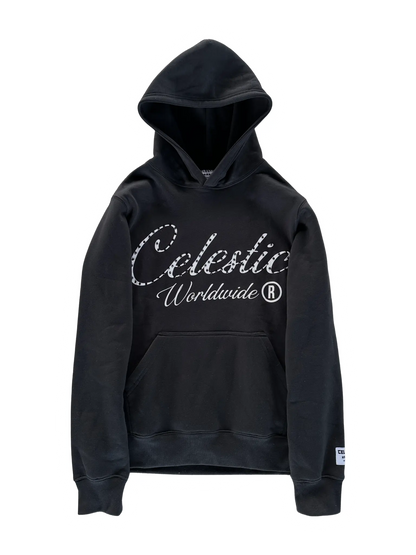 Black Gemstone Hoodie