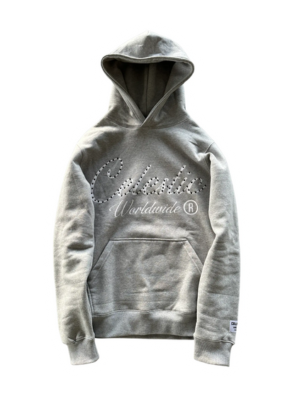 Grey Gemstone Hoodie