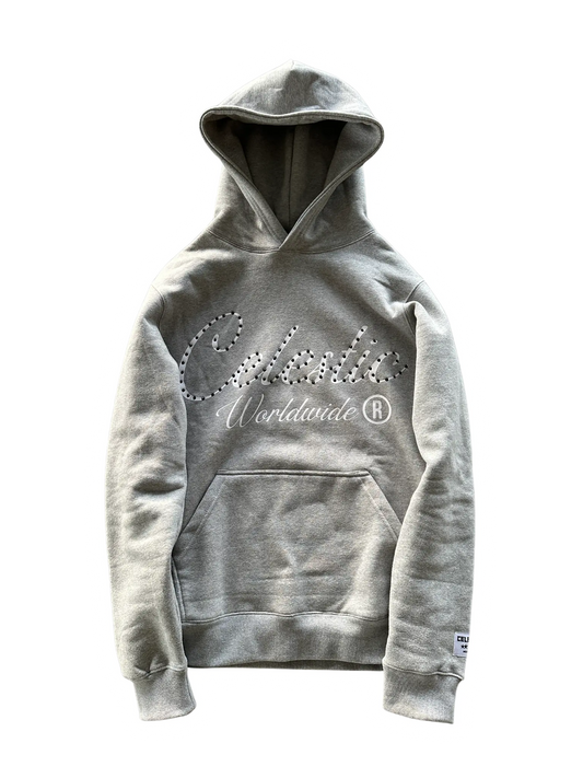 Grey Gemstone Hoodie