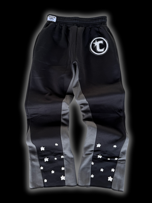 CELESTIC® Black Flared Pants