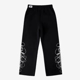 Black Script Pants
