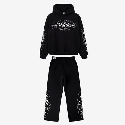 Black Script Tracksuit