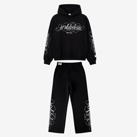 Black Script Tracksuit