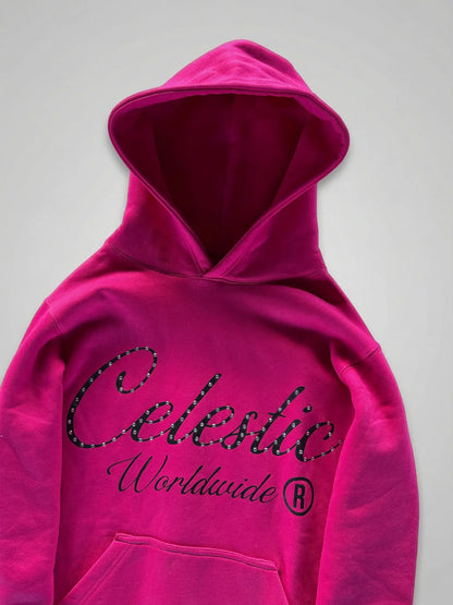 Pink Gemstone Hoodie
