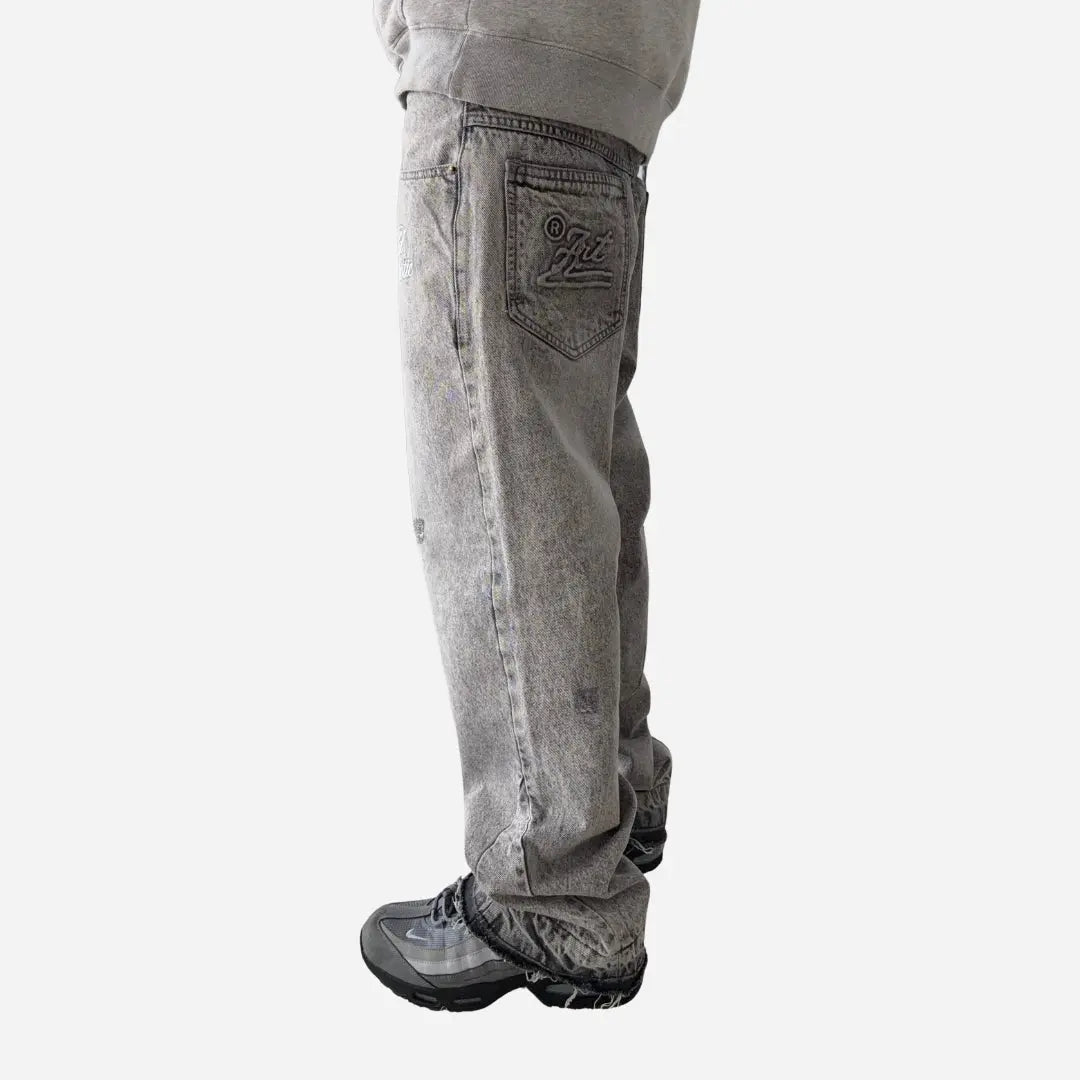 Grey Flared Jeans CELESTIC®
