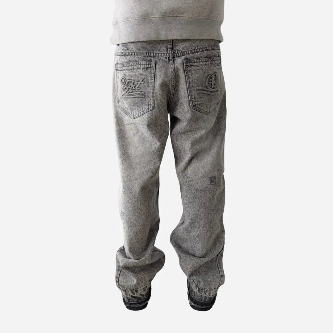 Grey Flared Jeans CELESTIC®