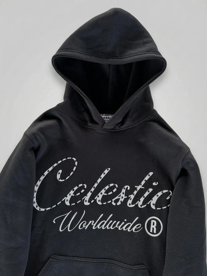 Black Gemstone Hoodie