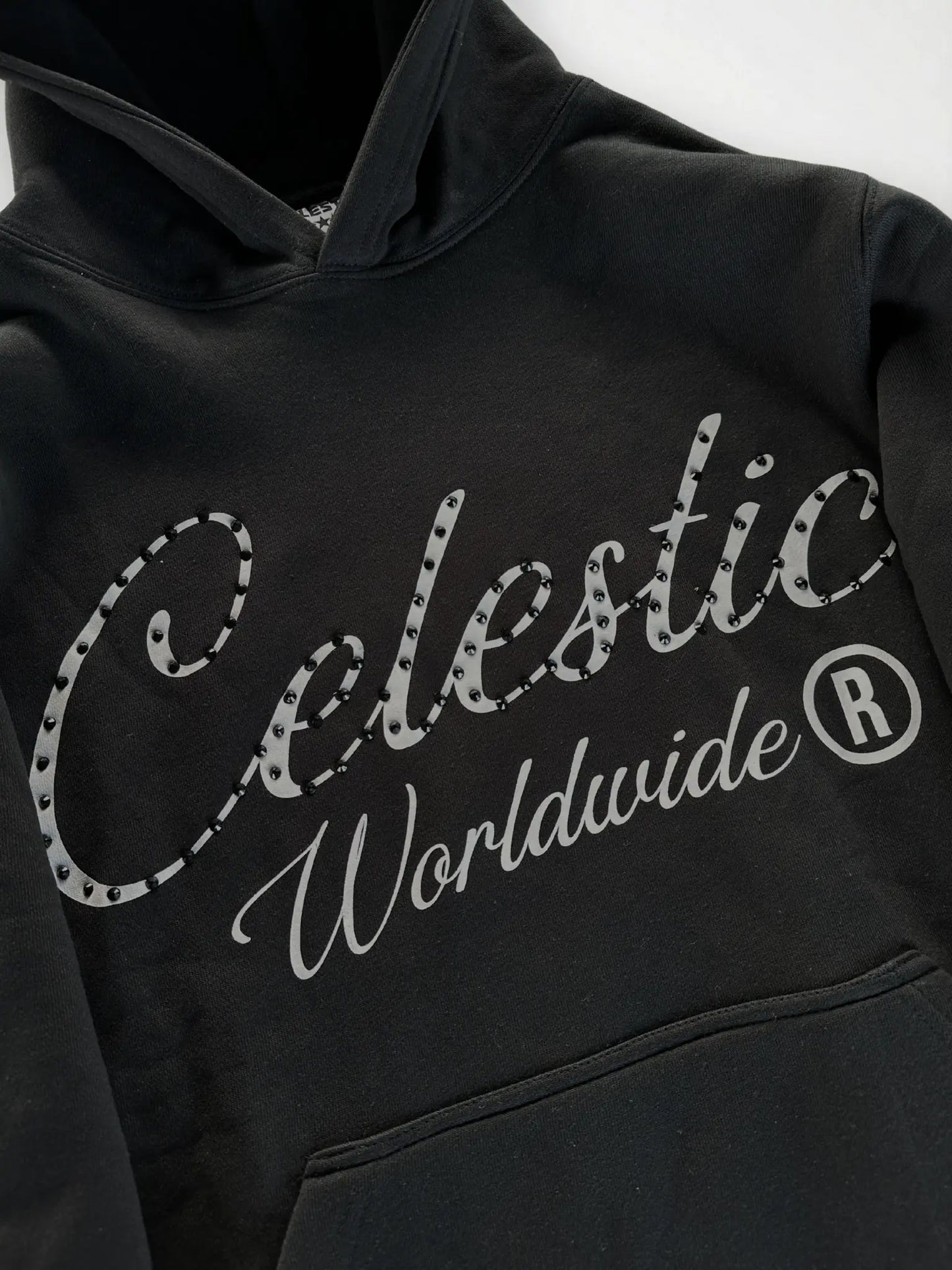 Black Gemstone Hoodie
