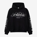 Black Script Hoodie