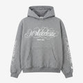Grey Script Hoodie